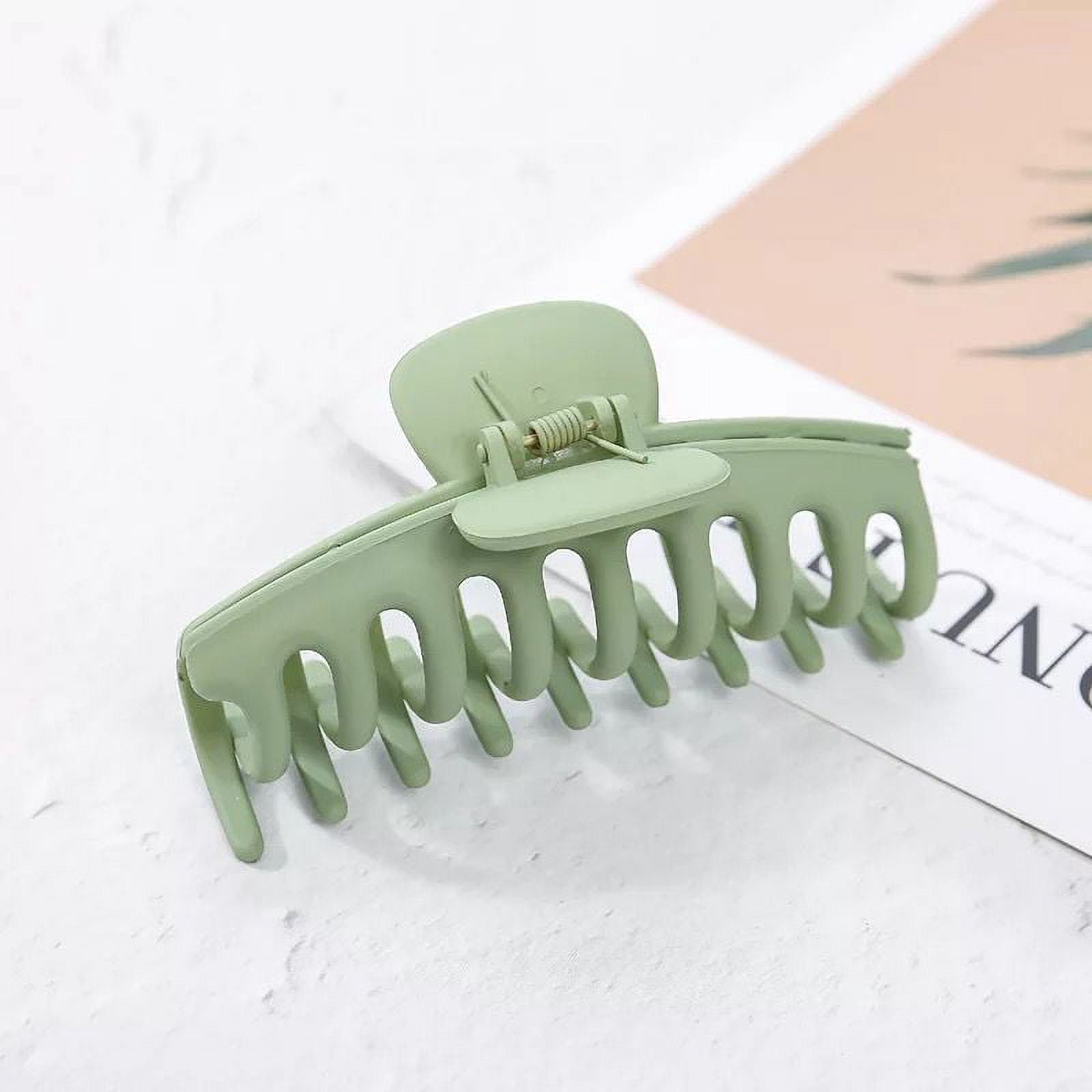 Silicone Hair Claw Clips 4 Pack Large Durable Non-Slip for All Hair Types Vellen Hair Extra Large Claw Clips – 4 Pack Matte Finish  main image 4