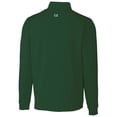 thumbnail image 3 of Men's Cutter & Buck Green Baylor Bears Traverse Stretch Quarter Zip-Pullover Top, 3 of 3