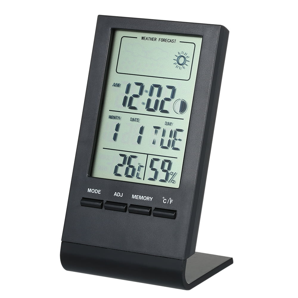 Thermometer Indoor Digital LCD Hygrometer Temperature Humidity Meter Alarm HOT 