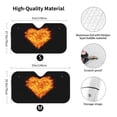 thumbnail image 3 of XMXY Car Sun Shade Windshield, Heart Love Flame Fire Automotive Front Window Sun Visor for Cars SUV Trucks, Small Size, 3 of 8