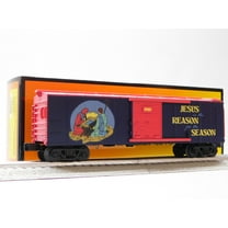 MTH RAILKING 2025 CHRISTMAS TRADITIONAL BOXCAR #2025 O GAUGE TRAIN CAR 30-71235