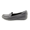 thumbnail image 2 of Womens Easy Spirit Abide Loafer Flats, Black Leather, 2 of 5