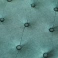 thumbnail image 2 of banc capitonné moderne, aqua, 2 of 7