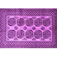 thumbnail image 1 of Ahgly Company Indoor Rectangle Southwestern Purple Country Area Rugs, 2' x 5', 1 of 4