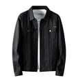 thumbnail image 6 of Jackets for Men, Men's Lightweight Safari Jacket, Button Down Cotton Outdoor Military Cargo Long Sleeve Outwear with Multi Pocket, 6 of 6