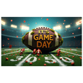thumbnail image 6 of Neon Style Game Day Banner Background Party Decorations Sports Event Celebration Fan Gathering Stadium Decors, 6 of 8