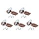 thumbnail image 2 of (Combinado A+A) Rieles para Cajones Americanos Ayudas para La Instalación Rieles Deslizantes Kits Rieles Guía para Cajones Accesorios Hardware para Muebles Gabinete (5PCS), 2 of 9