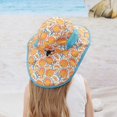 thumbnail image 4 of Sombrero de sol para niños YONGSHENG Naranja de Otoño y Verano UPF50+ Talla S M L, 4 of 5