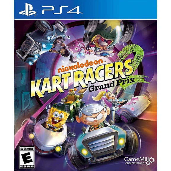 Restored Nickelodeon Kart Racers 2 Grand Prix (Playstation 4, 2020) Video Game (Refurbished)