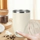 thumbnail image 4 of Taza de café automática magnética de color beige, taza de mezcla giratoria para oficina en casa, viajes, mezcladora de café de acero inoxidable auto mezcladora de café eléctrica, 4 of 6