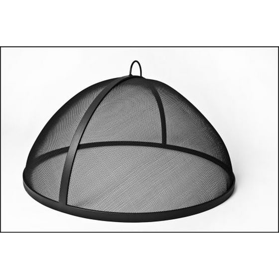 36 304 Stainless Steel Lift Off Dome Fire Pit Safety Screen Departments