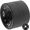 thumbnail image 1 of Black High-Rebound PU Scroll Wheel for Roller Skating Easy to Install and Durable, 1 of 8