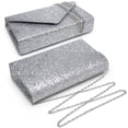 thumbnail image 6 of Women Glistening Evening Clutch Bags Formal Party Clutches Wedding Purses Cocktail Prom Clutches, 6 of 6