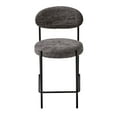 thumbnail image 2 of Better Homes & Gardens Boucle Counter Stool, Gray, 2 of 6