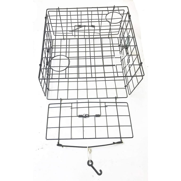 KUFA 2-Pack Crab Trap Kit With Vinyl Coated Trap, 100' Rope, Caliper, Harness, Bait Bag & Float - Complete Starter Set