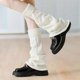 thumbnail image 4 of Autumn and winter design niche socks, jk hot girl socks, women's Lolita thermal short leg covers, winter warm leg covers knitted boot covers for girls, 4 of 5