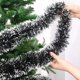 thumbnail image 4 of 60/2m Christmas Tinsel Ribbons Green Cane Ribbon Garland Xmas Tree Hanging Pendent Wreath Ornament Home Party New Year Decor, 4 of 5