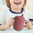 thumbnail image 3 of BPPEG Sippy Cups-Hot Pink 5.41Oz(160Ml)Sippy Cups for Toddlers 1-3 No Spill with Soft Spout And Easy Grip Transition Handles,Unbreakable Training Cup, 3 of 7