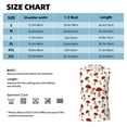 thumbnail image 4 of JUNZAN Red Mushroom Men's Sleeveless T Shirts,Sleeveless Muscle Shirts,Sizes S-3XL, 4 of 5
