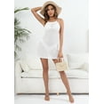 thumbnail image 4 of Women's Resort Dress Sexy Backless Woven Skirt Strappy Beach Bikini Cover-up, 4 of 11