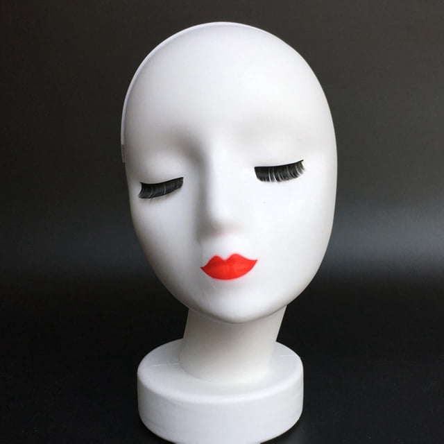 Cabeza de maniquí femenino Fernando 29cm soporte de exhibición de peluca