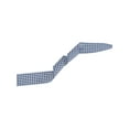thumbnail image 4 of INSPIRE CHIC Wide Flat Checkered Shoelaces Fabric Ribbon Plaid Fantastic Shoe Laces for Sneaker Sport Shoes 2 Pairs Dark Blue 140cm/55.1", 4 of 5