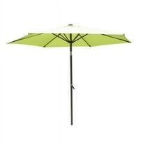 YF-1104-2.5M and LG Outdoor 8 Foot Aluminum Umbrella Light Green