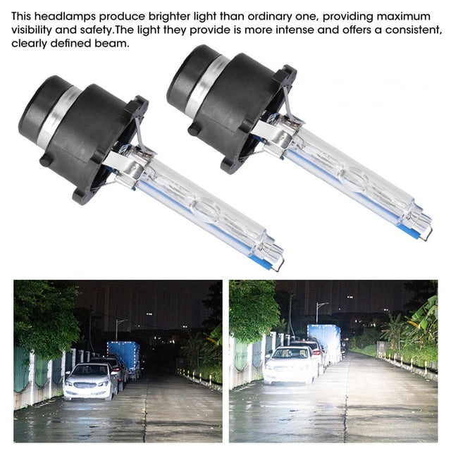Bulbo 2pcs D2S 8000K 12V 35W Celelo del Caraje del Algo IP68 Accesorio de Car Bomba de Xenon