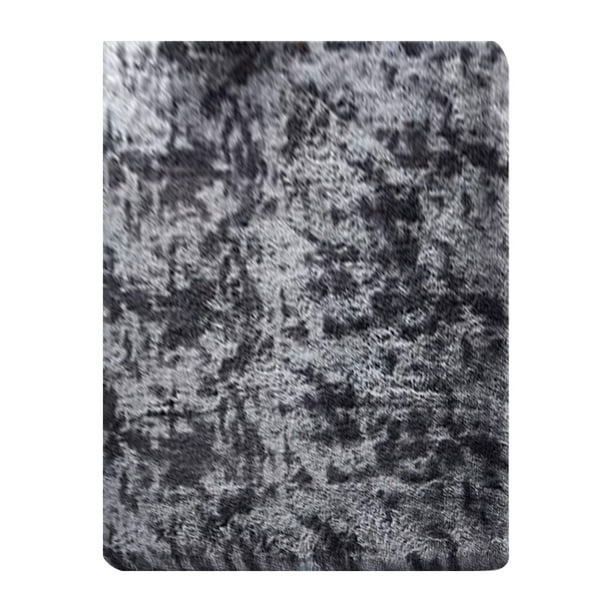 Xihbxyly Alfombra de Color Liso, Microfibra Gruesa, Resistente a La Decoloración y Al Viento, Ideal para Interiores y Exteriores, Ideal para Sala de Estar y Dormitorio, Fácil de Limpiar, 80 X 120 Cm,