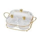 thumbnail image 1 of Plato para servir frutos secos, bandeja para frutos secos con tapa y compartimentos. estilo A, 1 of 9