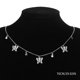 thumbnail image 4 of Collar de mariposa Hugo Collar de mujer plata, 4 of 4