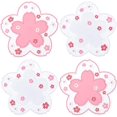 thumbnail image 1 of PVC Coaster Cherry Blossom Cup Coaster Anti-Skid Insulation Coaster for Beer, Coffee, Tableware Tea(S), 1 of 7