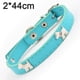 thumbnail image 2 of Collar de cuero para perros, collar de cuero grueso, suave y liso de alta calidad, adecuado para perros de gran tamaño., 2 of 5