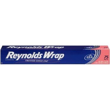 Reynolds Wrap Aluminum Foil 75 Square Foot Roll