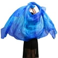 thumbnail image 5 of Real Silk Veils Dance Stage Performance Props Handmade Dyed Scarf Dance Silk Veils Shawl Veils, 5 of 7