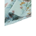 thumbnail image 5 of INSPIRE CHIC Robe Midi à Manches Longues Imprimé Floral Col en V pour Femmes, 5 of 5