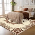 thumbnail image 3 of 6'x9' bedroom carpet dining room carpet area rug for hardwood floors soalmost area rug vintage area rug, 3 of 7