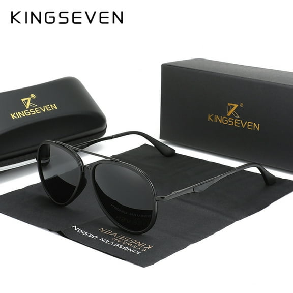 KINGSEVEN Alloy Frame Women's Fashionable Sunglasses Polarized Sunglasses
