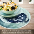 thumbnail image 7 of CounterArt "Mermaid Scales" 4-Pack Round Reversible Tabletop Placemats, 7 of 7