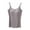 Gray-vestidos de otoño para mujer, variant on Adjustable Spaghetti Stap Camisole Tops for Women Built in Bra Basic U Neck Tank Top Ultra Soft Sleeveless Workout Shirts Solid Color Chest Pads Layering Tops