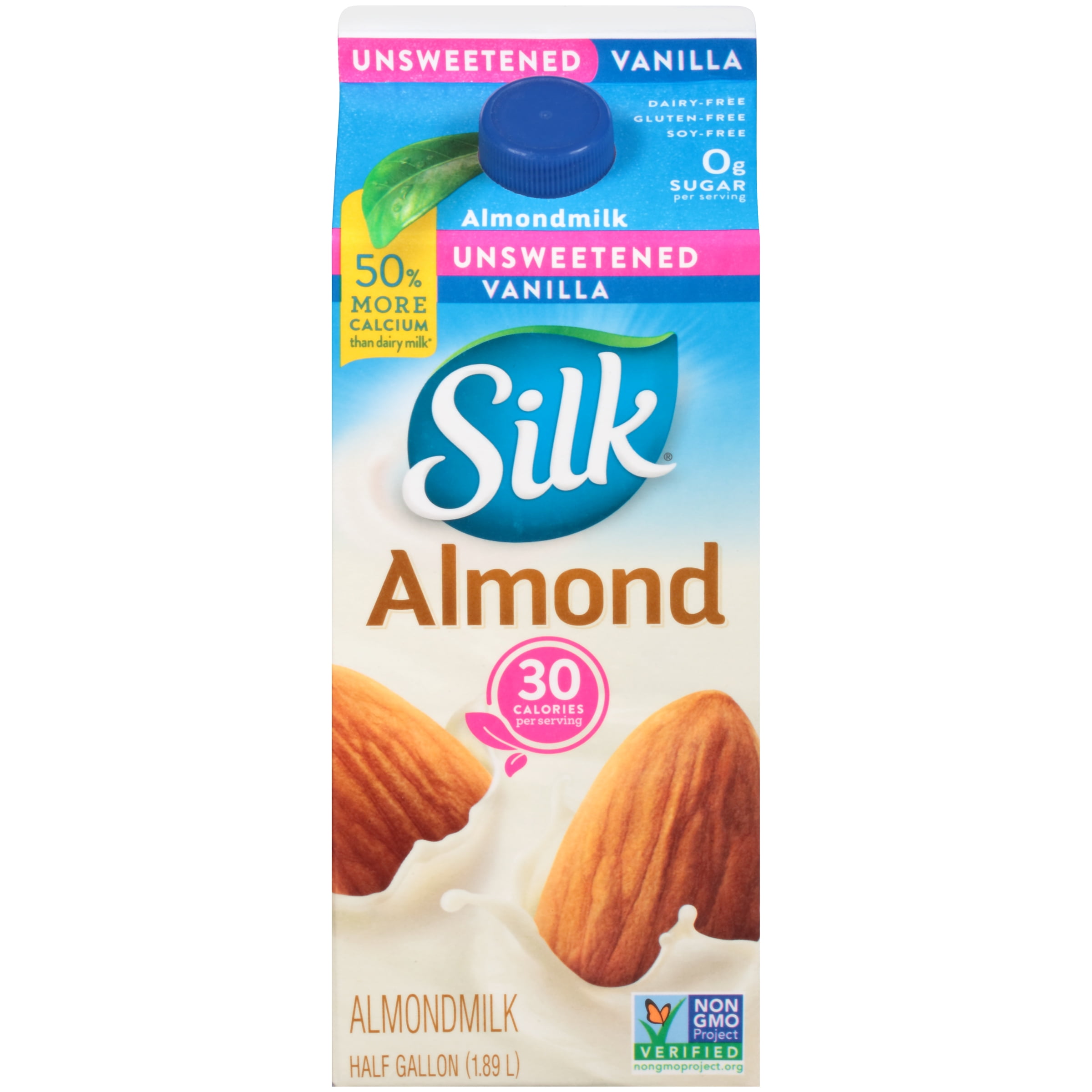 Silk Unsweetened Vanilla Almond Milk Nutrition Facts Besto Blog