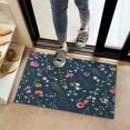 thumbnail image 2 of Pioneer Flower Floral Print Pattern Door Rugs,Washable Non Slip Door Mats Indoor,Decorative Door Mats,Entry Mat Indoor for Entrance,Bedroom,Kitchen,Bathroom,16"x24", 2 of 6