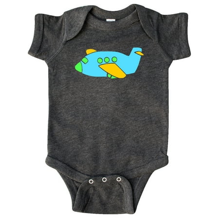 

Inktastic Blue Airplane Gift Baby Boy or Baby Girl Bodysuit