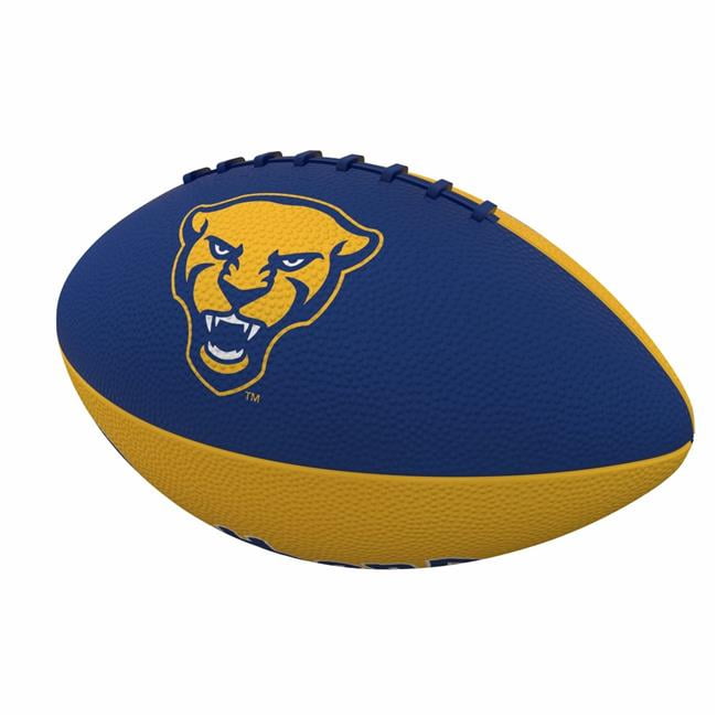 Logo Brands 198-93JR-2 Pittsburgh Pinwheel Junior Size Rubber Football