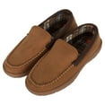 thumbnail image 5 of Hanes Mens Moccasin Slipper With Memory Foam Indoor/Outdoor Sole, 5 of 9