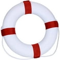 thumbnail image 2 of 20 Inch / 50cm Pool Safety Life Preserver Throw Ring Buoy- Swim Foam Rings for Swimming Pool Wall Decoration, 2 of 15
