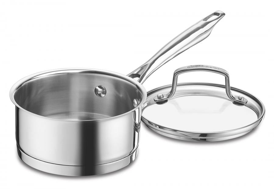 Good Cook 1.5 Quart Stainless Steel Sauce Pan With Lid - Walmart.com