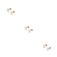 thumbnail image 3 of Minnieouse 2 uds tornillo femenino Mini exquisito corazón temperamento moda encantadores pendientes aniversario joyería rosa Type1 NO1, 3 of 6