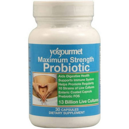 Yogourmet Maximum Strength Probiotic, Capsules, 30 CT