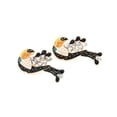 thumbnail image 5 of LongcreekX Toucan Earrings for Women, Cute Parrot Bird Earrings, Tropical Parrot Statement Dangle Earrings Hypoallergenic, Parrot Animal Drop Earrings, Parrot Bohemian Earrings Studs, 5 of 6
